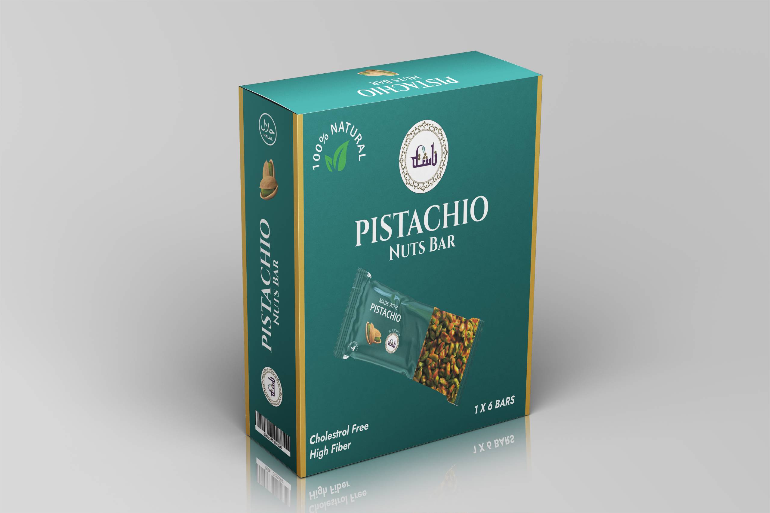 Pistachio Nuts Bar 1x6